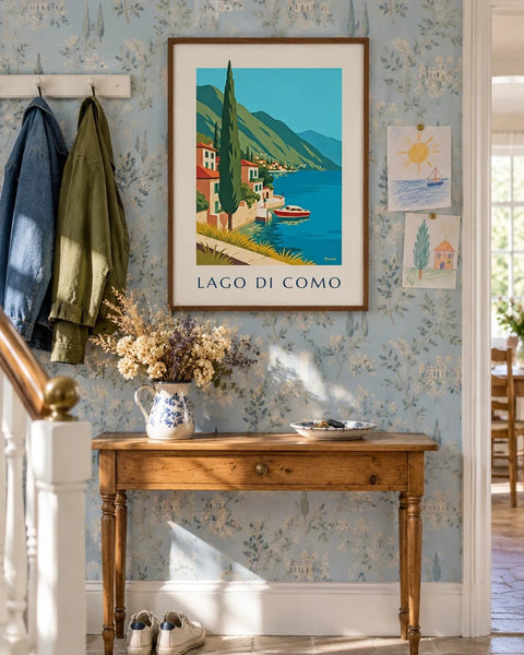 Dolce Vita posters: collection poster framed in a home interior