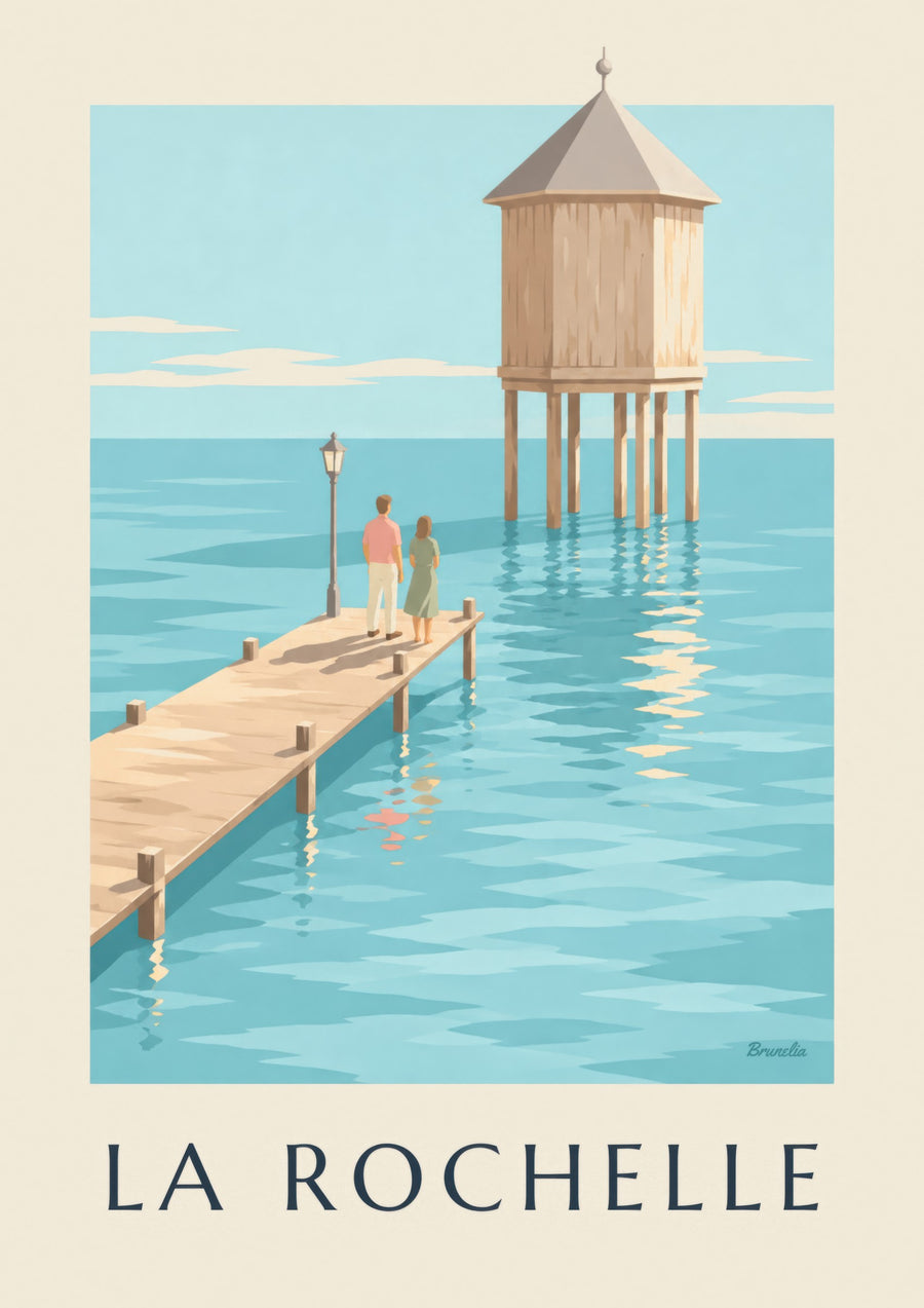 Poster Leuchtturm du Bout du Monde in La Rochelle