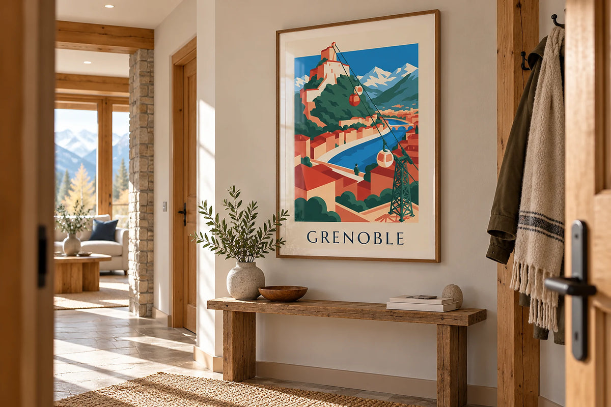 Choosing a Poster for an Entryway or Hallway